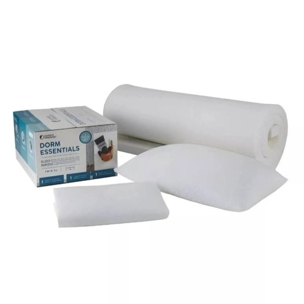 Comfort Revolution Dorm Essentials Twin XL Sleep Bundle